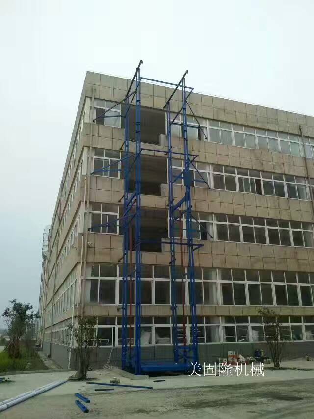 陇南室外双臂导轨式升降机厂家
