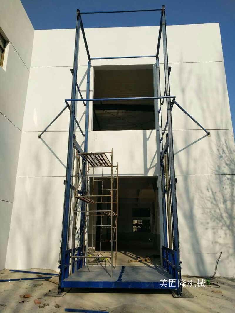 陇南仓库专用导轨式升降货梯价格