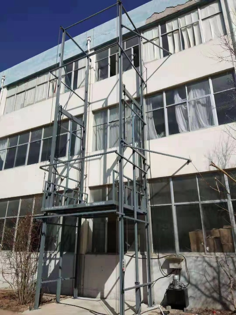 陇南室外贴墙货梯